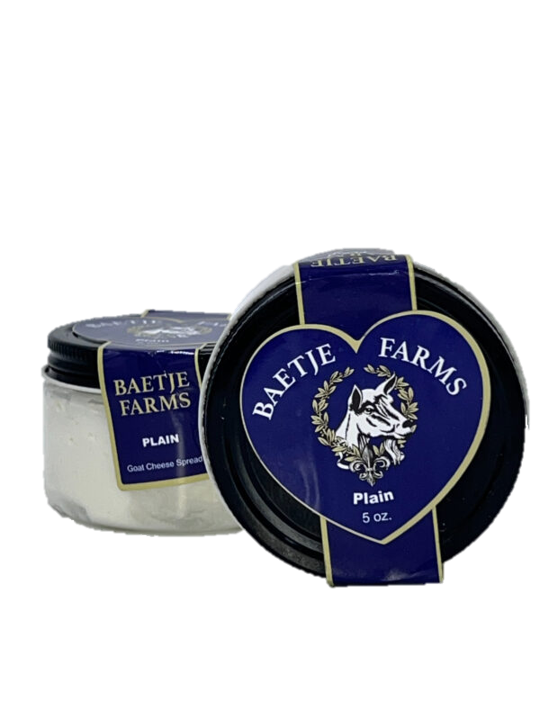 Baetje Plain Goat Cheese Jar 5oz