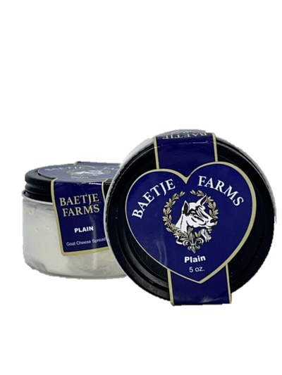 Baetje Plain Goat Cheese Jar 5oz