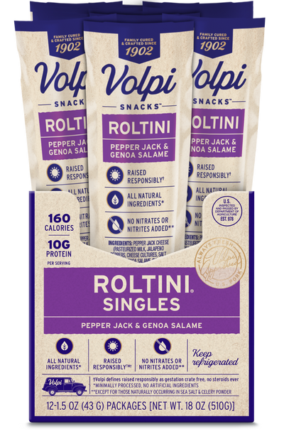 Volpi Roltini w/Pepper Jack and Genoa 2/12-1.5oz