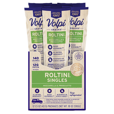 Volpi Roltini w/ Mozz and Prosciutto 2/12-1.5oz