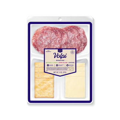 Volpi Mozzarella & Genoa Snack Tray 8/2oz