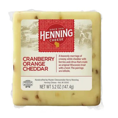Hennings Cranberry Orange Cheddar 12/5.2oz