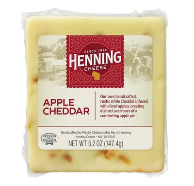 Hennings Apple Cheddar 12/5.2oz