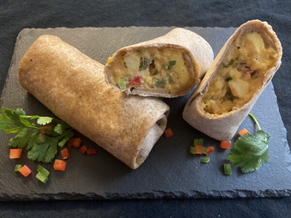 Sausage Egg and Cheese Burrito <h3>Gourmet Kitchen</h3>