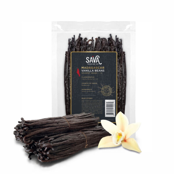 Madagascar Vanilla Beans 1LB <h3>Sava Trading Co</h3>