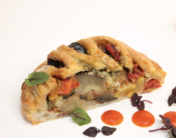 Vegetable Ratatouille Lattice <h3>Gourmet Kitchen</h3>