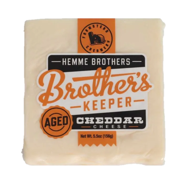 Brother's Keeper Aged Cheddar <h3>Hemme Brothers Creamery</h3>