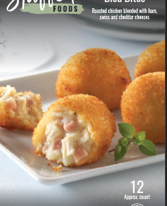 Chicken Cordon Bleu Bites <h3>Stuffed Foods</h3>