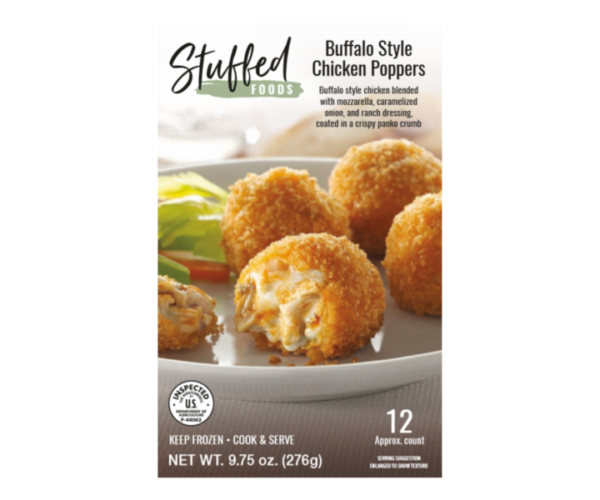 Buffalo Chicken Poppers <h3>Stuffed Foods</h3>
