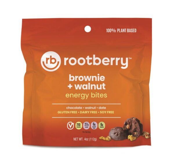 Brownie Walnut Energy Bites <h3>Rootberry</h3>