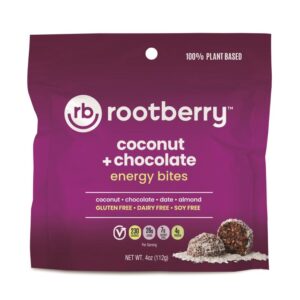 Coconut Chocolate Energy Bites <h3>Rootberry</h3>