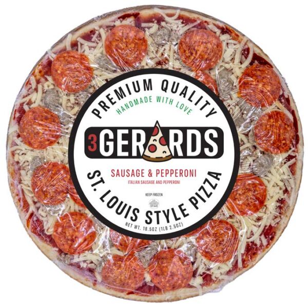 Sausage & Pepperoni Pizza <h3> 3Gerards </h3>