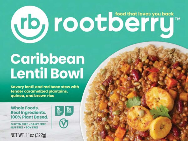 Caribbean Lentil Bowl <h3>Rootberry</h3>